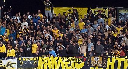 Με κόσμο (και) στα Χανιά η ΑΕΚ