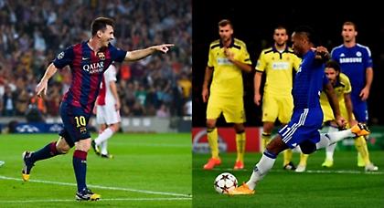 «Σκαρφαλώνουν» Μέσι και Ντρογκμπά!