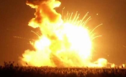 Πύραυλος της NASA εξερράγη λίγο μετά την εκτόξευση