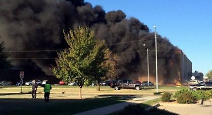 Συντριβή αεροπλάνου στο αεροδρόμιο του Κάνσας