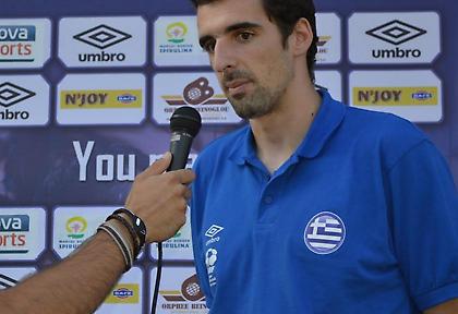 «Απίστευτο συναίσθημα το να φοράς το εθνόσημο και να ακούς τον Εθνικό ύμνο πριν παίξεις»