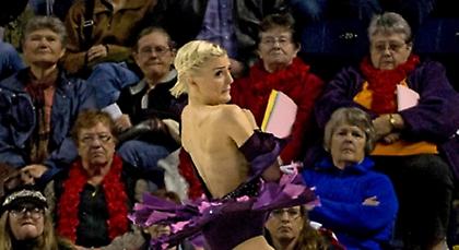 Παραλίγο… αποκάλυψη σε καλλιτεχνικό πατινάζ (video)