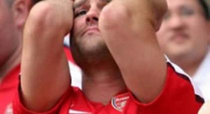 Οπαδός της Άρσεναλ μετά το «κάζο» με Άντερλεχτ (pic)