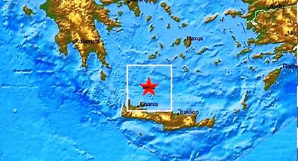 Δύο σεισμοί τη νύχτα στην Κρήτη