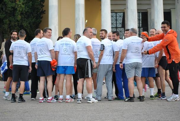 H Mercedes-Benz Ελλάς έτρεξε στον 32ο Αυθεντικό Μαραθώνιο Αθήνας