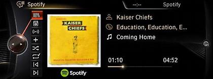 BMW ConnectedDrive και MINI Connected λανσάρουν την υπηρεσία Spotify