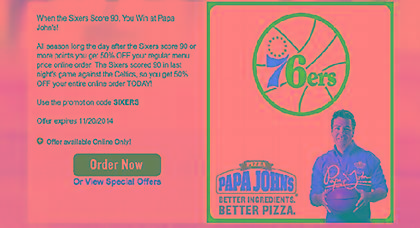 Βάλτε 90 πόντους να φάμε φθηνότερα πίτσα!