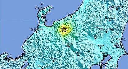 Ισχυρή σεισμική δόνηση 6,8 βαθμών στην Ιαπωνία
