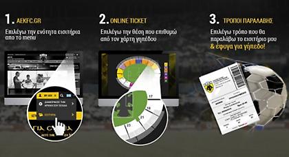 ΑΕΚ μέσω… internet