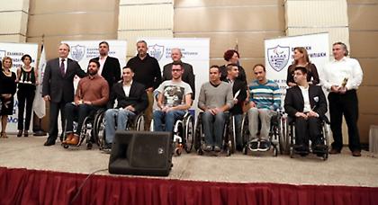 Τιμήθηκαν οι κορυφαίοι αθλητές με αναπηρία