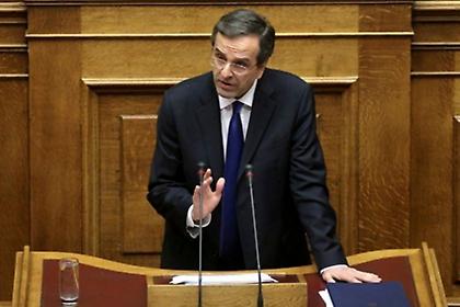 Σαμαράς: Ο ΣΥΡΙΖΑ ξαναφέρνει στο στόμα των ξένων τη λέξη Grexit