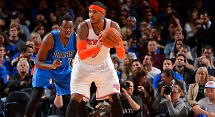 Προβληματισμός για Καρμέλο Άντονι