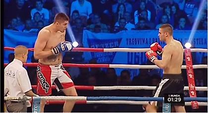 Το ντεμπούτο του Μίλισιτς στο kick boxing (video)