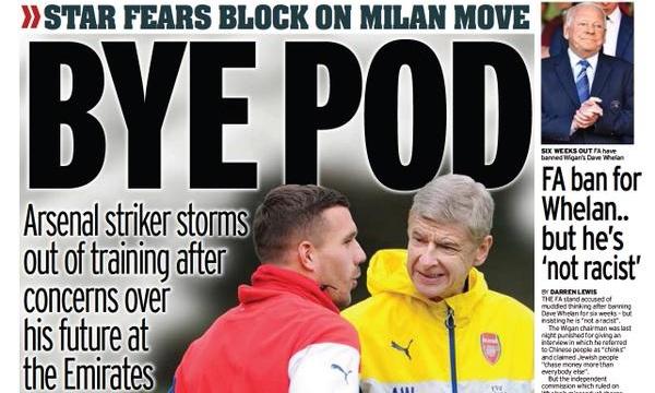 Ποντόλσκι: «Είναι ψέματα!»