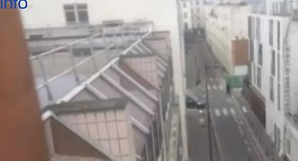 Η στιγμή της επίθεσης στην «Charlie Hebdo» (video)