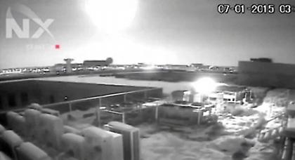 Μετεωρίτης πάνω από το Βουκουρέστι