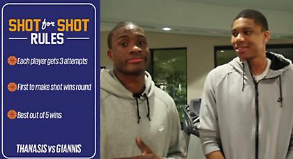 Η μονομαχία των Αντετοκούνμπο: Γιάννης ή Θανάσης; (video)