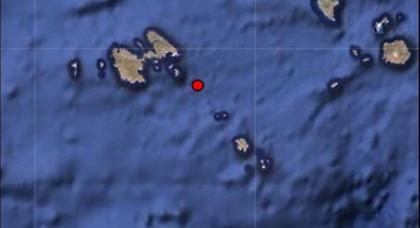 Σεισμός 3,8 Ρίχτερ στην Αστυπάλαια