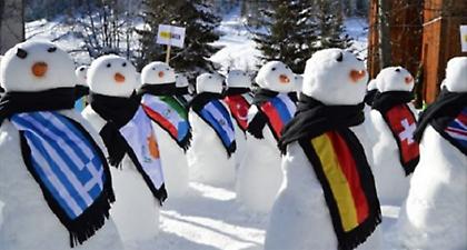 Θερμή διαμαρτυρία από …χιονάνθρωπους