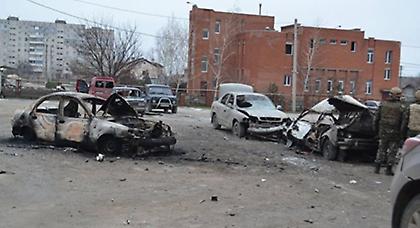 Συγκλονιστικό βίντεο από τους βομβαρδισμούς στη Μαριούπολη