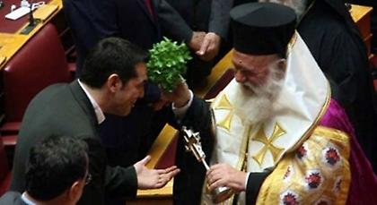 Πολιτική η ορκωμοσία του Αλέξη Τσίπρα