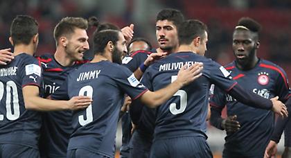 Επίδειξη δύναμης από τον Ολυμπιακό