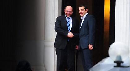 Σουλτς: Ελπίζω η υπέροχη χώρα σας να παραμείνει στην ευρωπαϊκή πορεία που ήταν ανέκαθεν