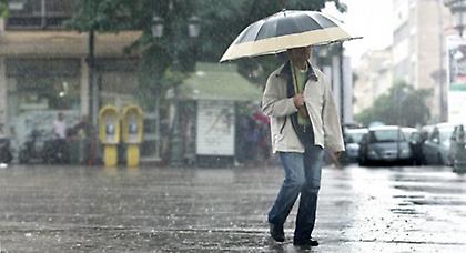 Κακοκαιρία με βροχές και καταιγίδες