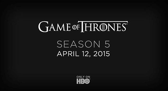 Game of Thrones: Season 5 Trailer!