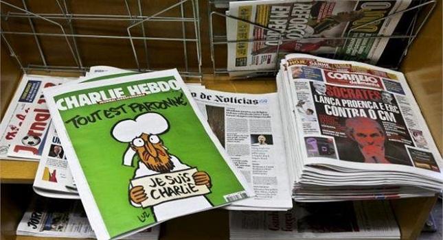 Προσωρινή αναστολή λειτουργίας της Charlie Hebdo