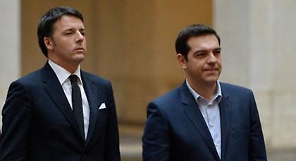 Συνάντηση Τσίπρα - Ρέντσι στη Ρώμη