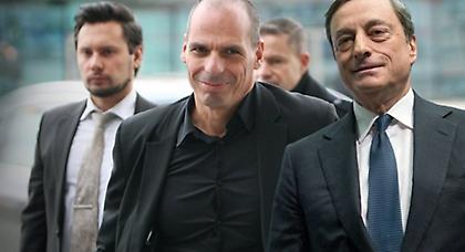 Ολοκληρώθηκε η συνάντηση Ντράγκι-Βαρουφάκη