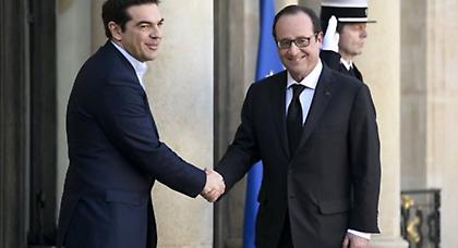 Ολάντ: Οι δεσμεύσεις να γίνουν σεβαστές - Τσίπρας: Σεβόμαστε τους κανόνες συγκατοίκησης