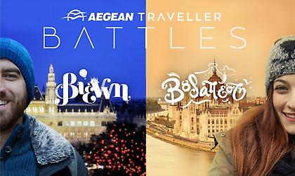 Δύο ταξιδευτές και δύο προορισμοί για την Aegean…