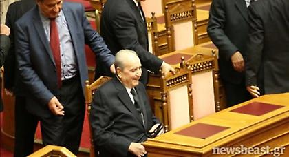 Στη Βουλή ο Κωνσταντίνος Μητσοτάκης