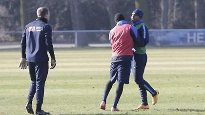 Ξύλο στην προπόνηση της Χέρτα (pics)