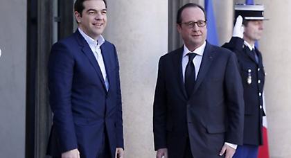 Ολάντ σε Τσίπρα: Θα κάνω ό,τι μπορώ για να βοηθήσω την Ελλάδα