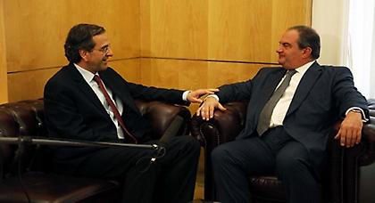 Το μυστικό ραντεβού Σαμαρά – Καραμανλή