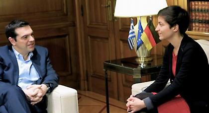 Συνάντηση Τσίπρα με την Γερμανίδα ευρωβουλευτή Σκα Κέλερ