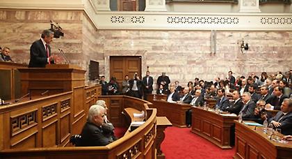 Αυτήν την ώρα η «κλειστή» συνεδρίαση της Κοινοβουλευτικής Ομάδας της ΝΔ