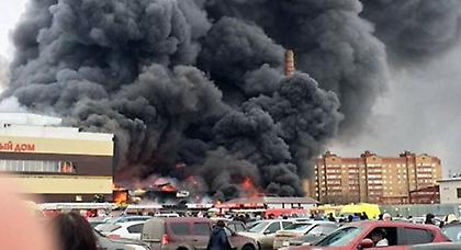 Πέντε νεκροί σε κατάρρευση εμπορικού στη Ρωσία