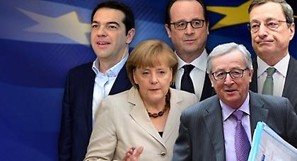 Πενταμερής σύσκεψη στις Βρυξέλλες με μεσολάβηση Ολάντ για την Ελλάδα