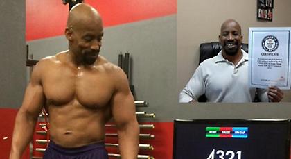 Ο 54χρονος που έκανε ρεκόρ Γκίνες σε έλξεις (video)