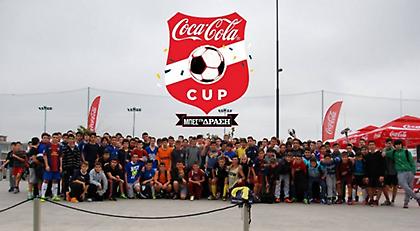 Πολύ κέφι, μεγάλη μπάλα σε Λάρισα και Τρίκαλα στο Coca-Cola Cup