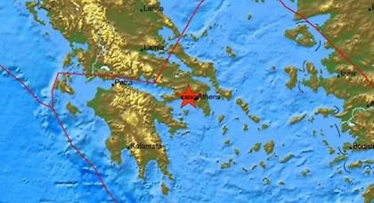 Ασθενής σεισμική δόνηση στη Σαλαμίνα