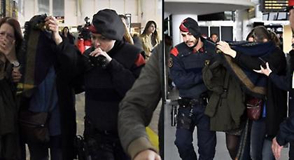 Bild: Μία σχολική τάξη της Γερμανίας μέσα στο Airbus