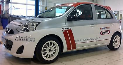 Αγωνιστικό Nissan Micra για την Ελλάδα (video)