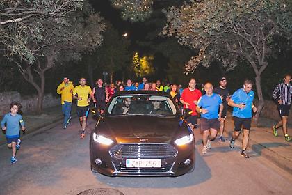 Φώτισε τη νύχτα το νέο Mondeo για τους δρομείς