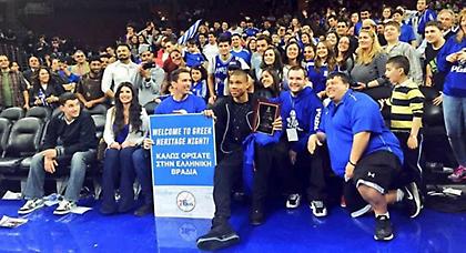 Η ελληνική βραδιά του Γιάννη