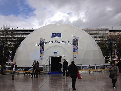 Ρεκόρ επισκεπτών στην Ευρωπαϊκή Έκθεση Διαστήματος της Αθήνας